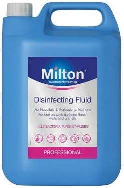 2 x Milton Disinfecting Fluid - 5 LITRE