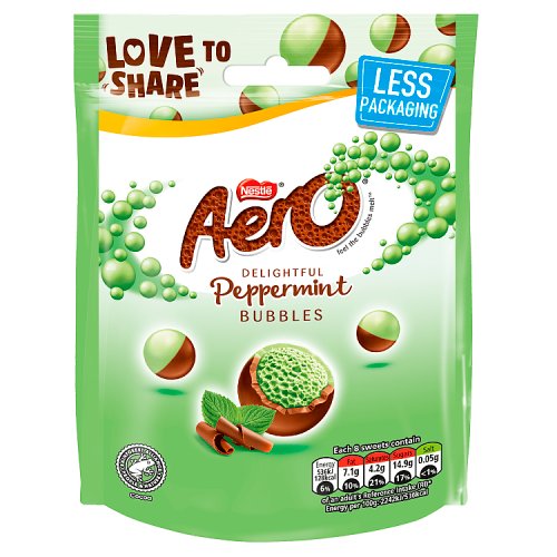 8 x Aero Peppermint Bubbles 92G