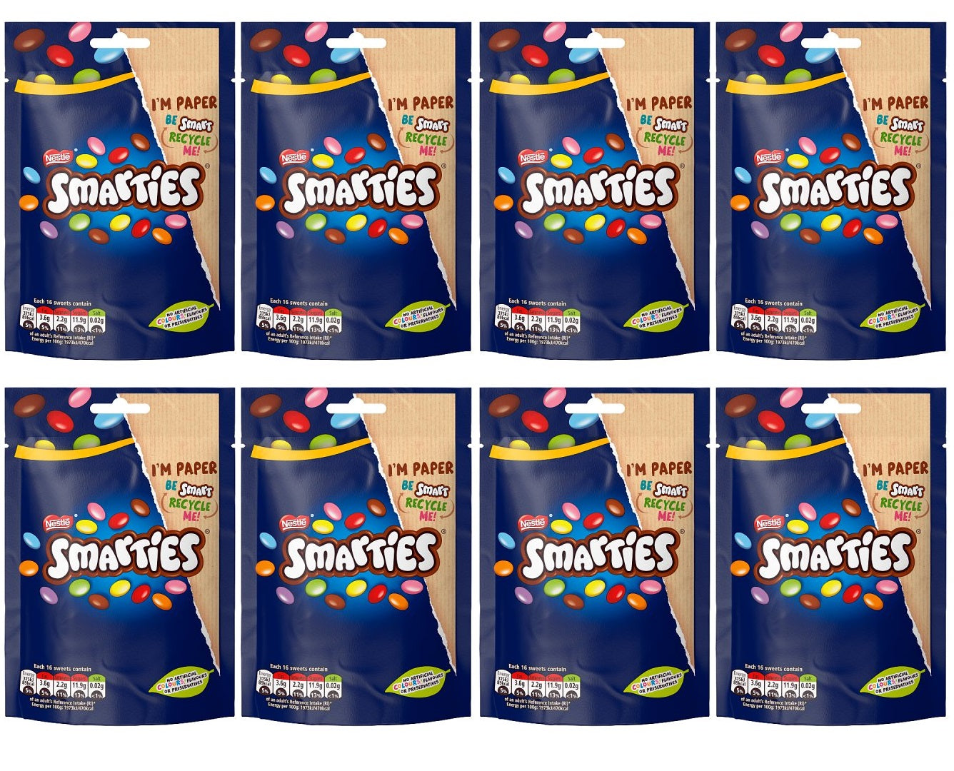 8 x Smarties 105G
