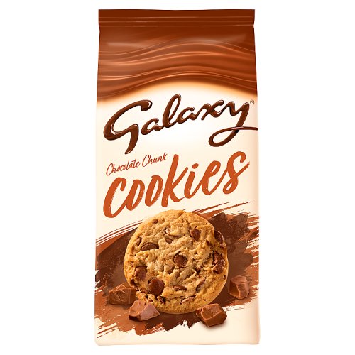 8 x Galaxy Cookies Chocolate Chunk 180G