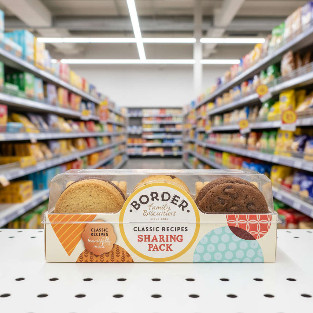 4 x Border Classic Sharing Pack 400G