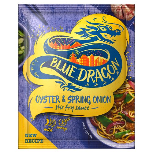 12 x Blue Dragon Oyster & Spring Onion Stir Fry Sauce 120G