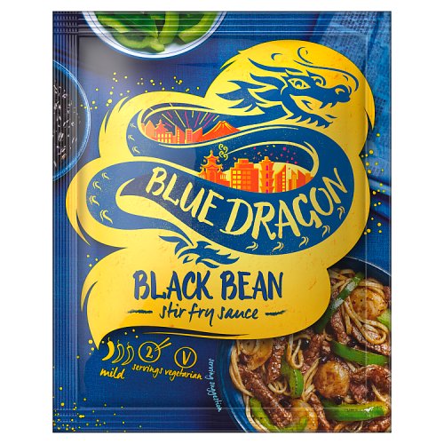 12 x Blue Dragon Black Bean Stir Fry Sauce 120G