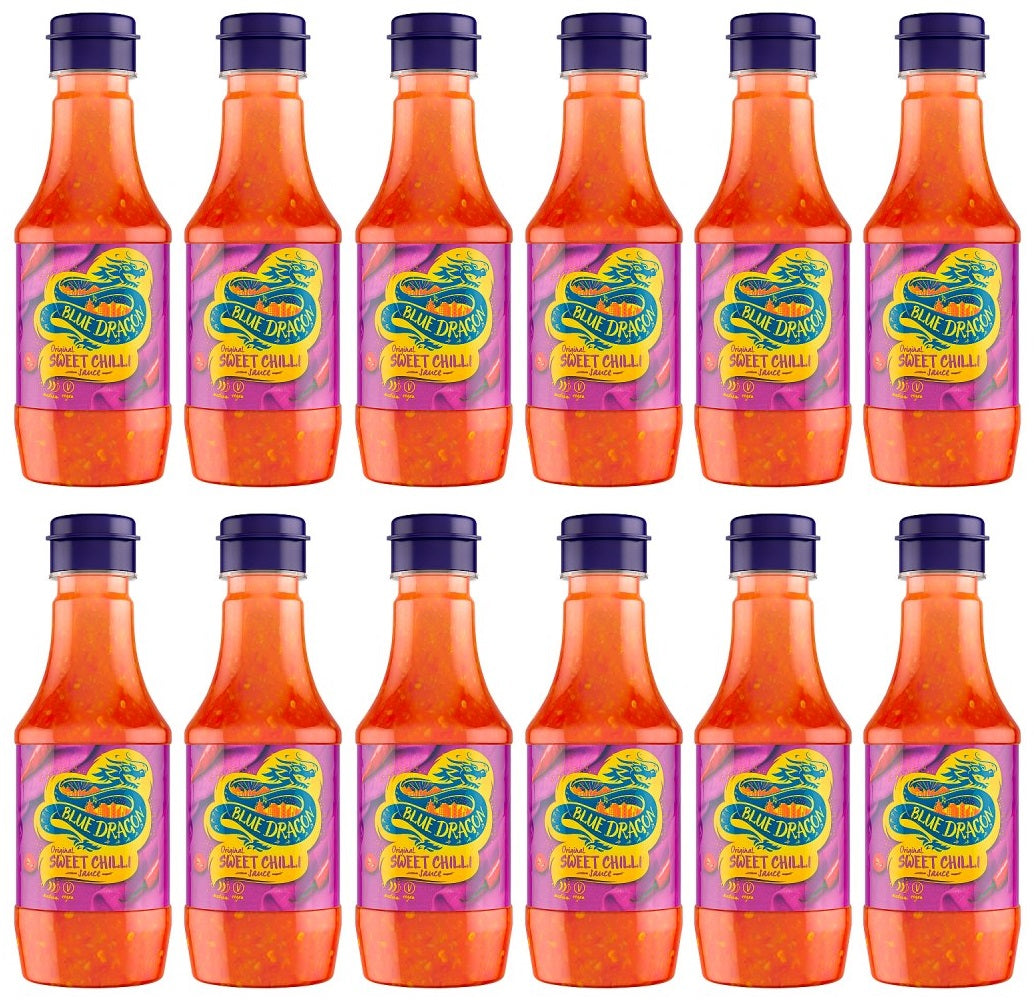 12 x Blue Dragon Original Sweet Chilli Sauce 190Ml