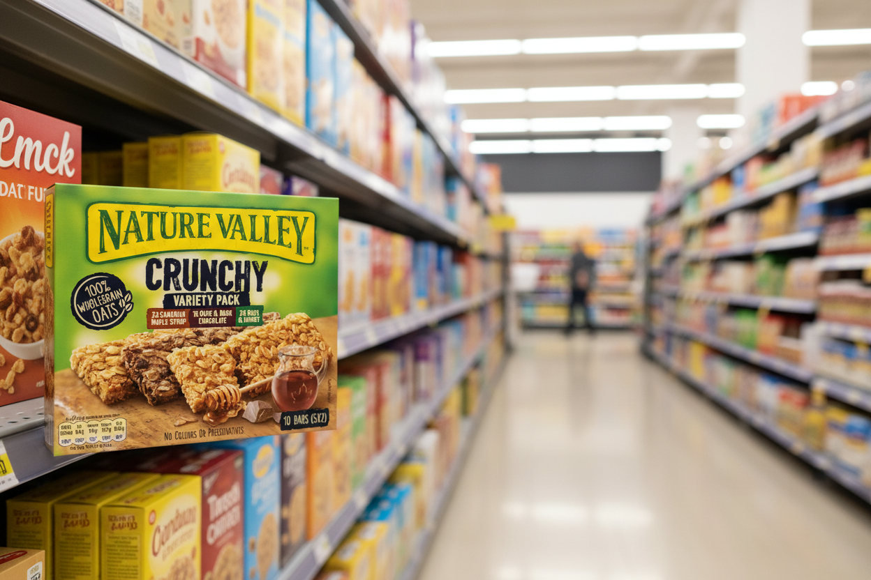5 x Nature Valley Crunchy Variety Pack 5 X 42G (210G)