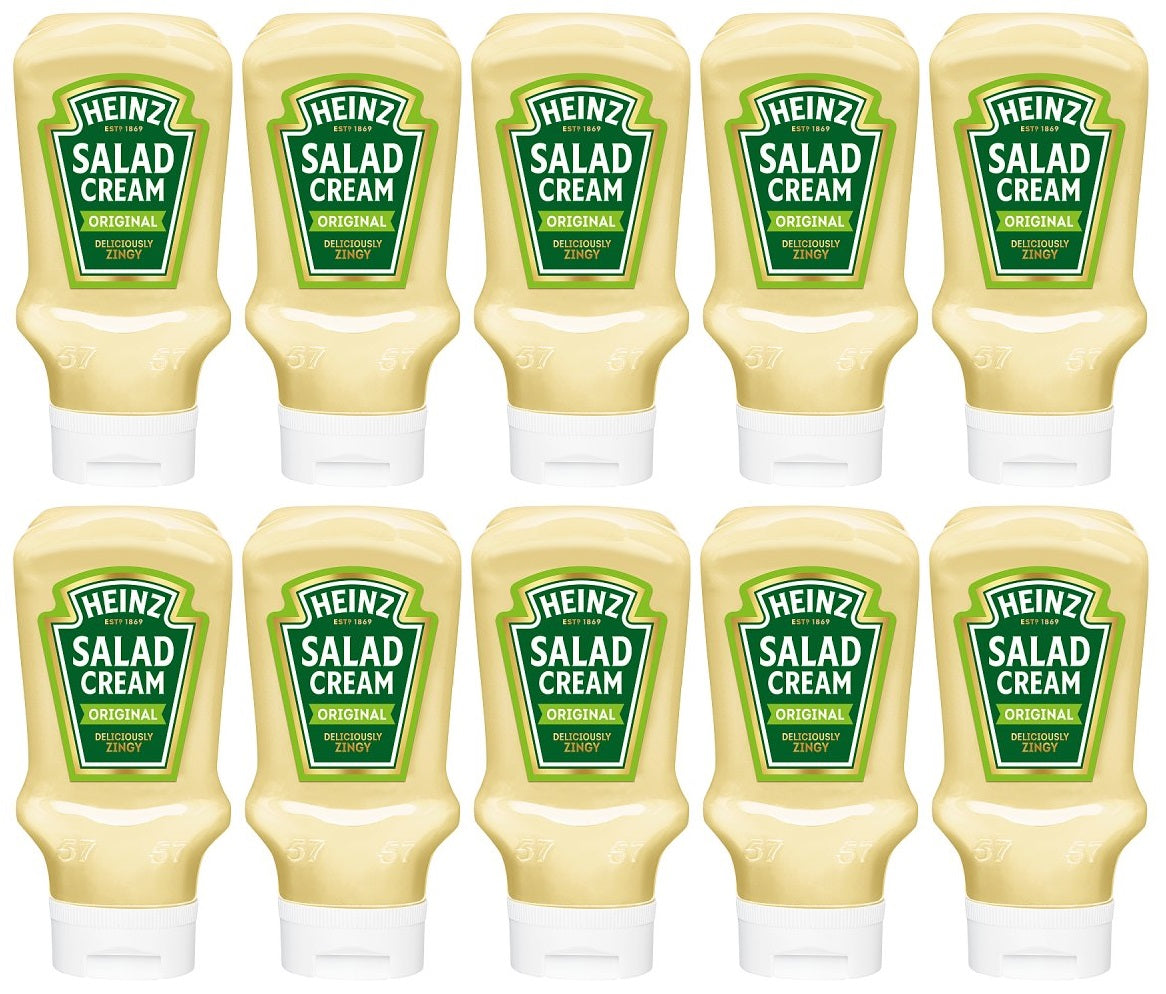 10 x Heinz Salad Cream Original 425G