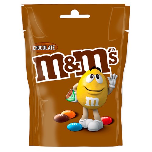 12 x M&M's Chocolate Pouch Bag 125G