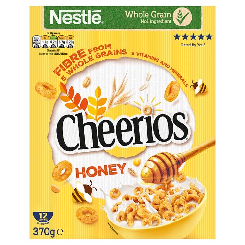 6 x Cheerios Honey 370G