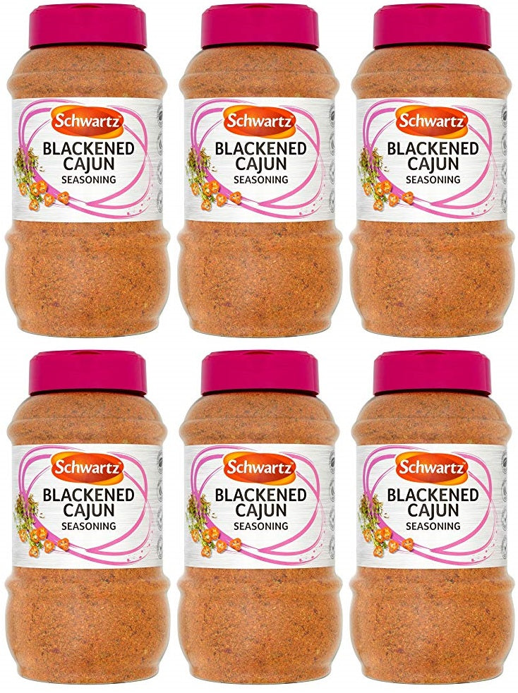 6 x Schwartz Blackened Cajun Seasoning 550G