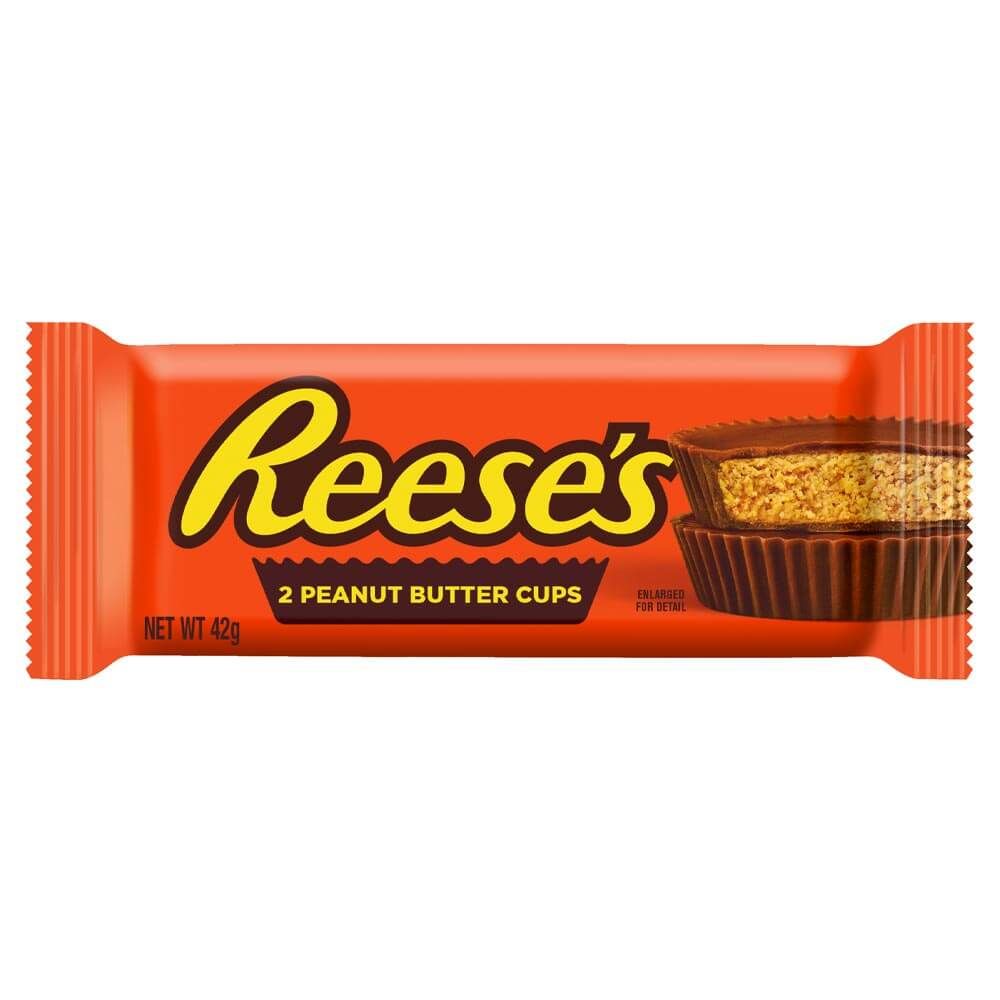 36 x Reese's 2 Peanut Butter Cups 42G