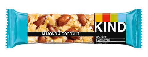 12 x Kind Almond & Coconut Snack Bar 40G