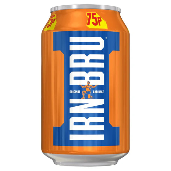 24 x Irn Bru Can 75p - 330ML