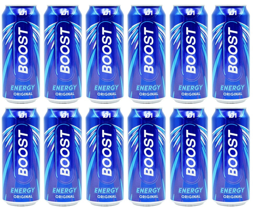 12 x Boost Energy Original Can - 500ML