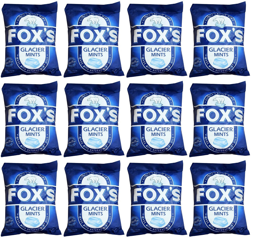 12 x Fox's Glacier Mints 200G