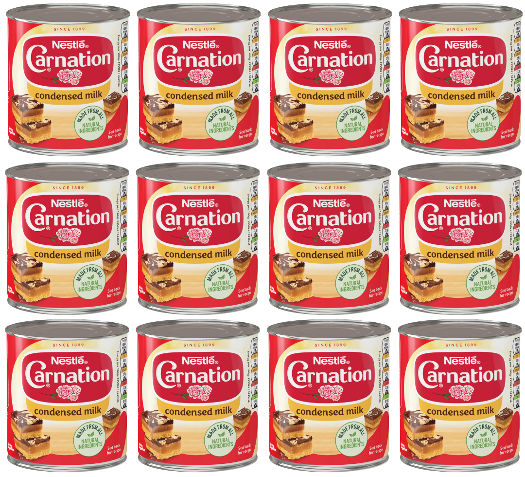 12 x Nestle Carnation Condensed Milk 397Gm