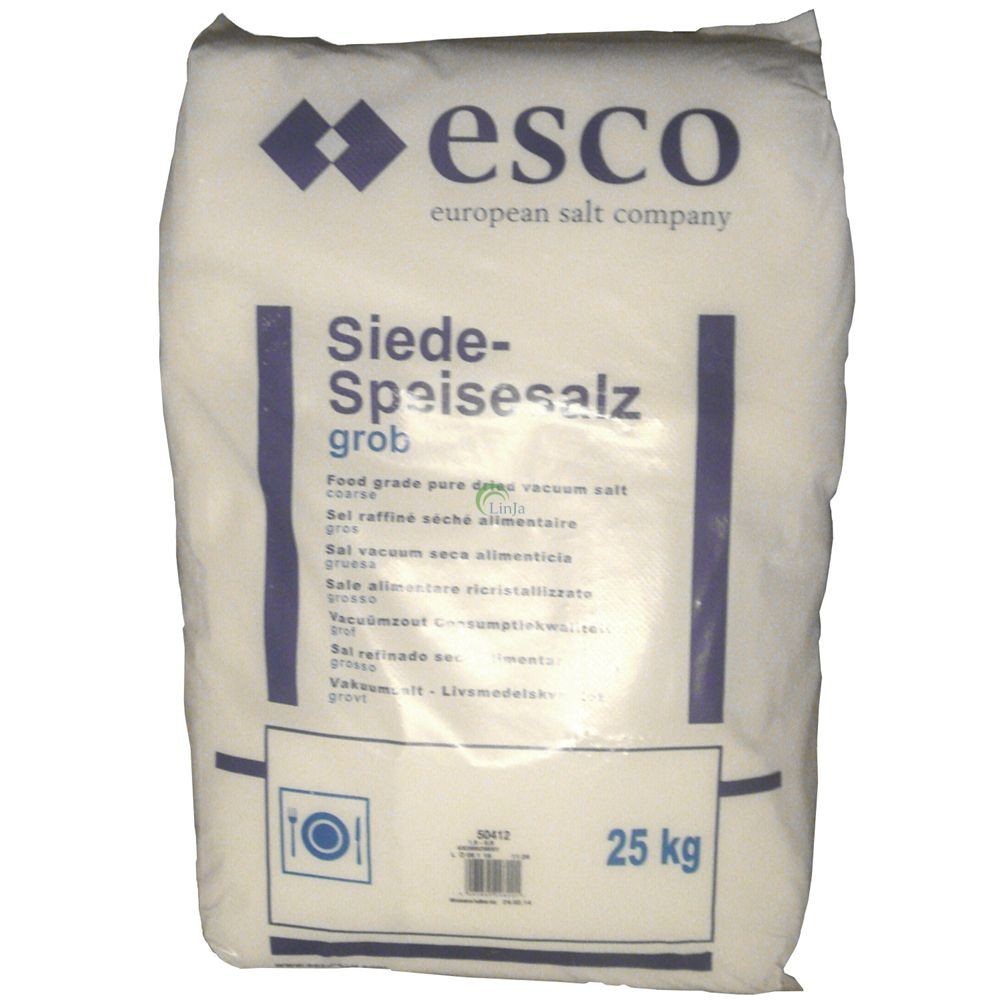 Glacia Food Grade Pure Dried Vacuum Salt 25Kg