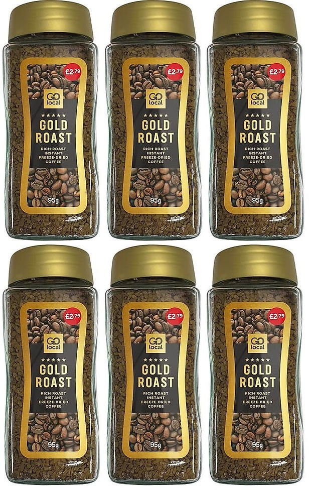 6 X Go Local Gold Coffee - 95G