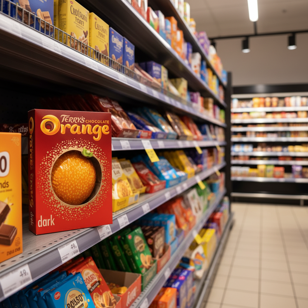 12 x Terrys Chocolate Orange Dark Ball 157Gm