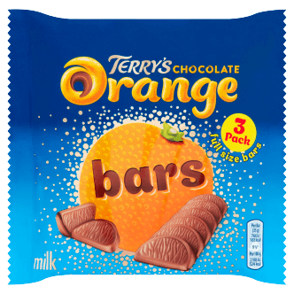 16 x Terrys Chocolate Orange Milk 3 Pack 105Gm