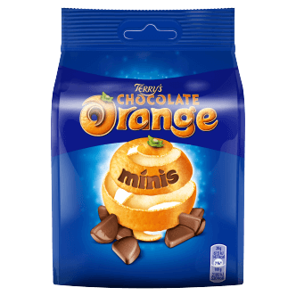 10 x Cadbury - Terry Chocolate Orange Bitesize 95Gm