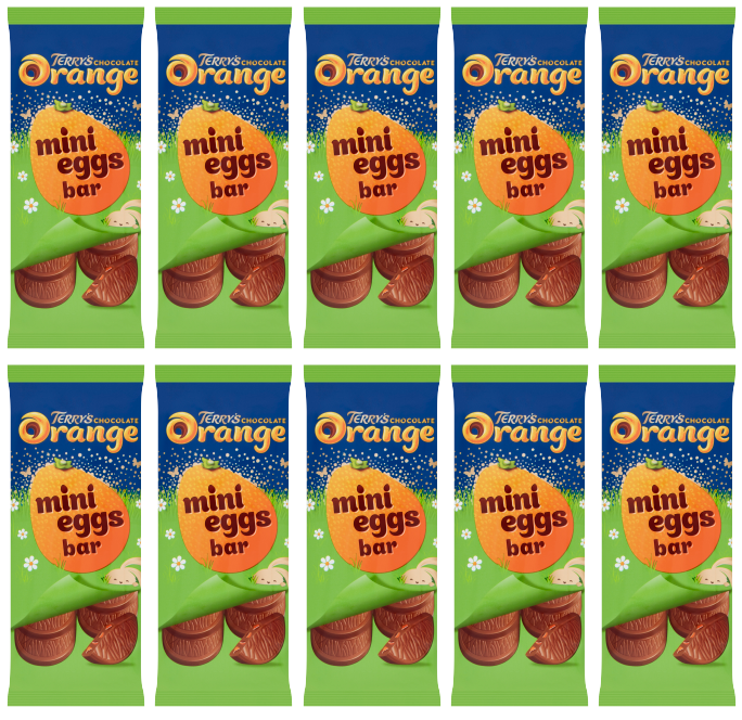20 x Terrys Chocolate Orange Mini Eggs Bar - 90G