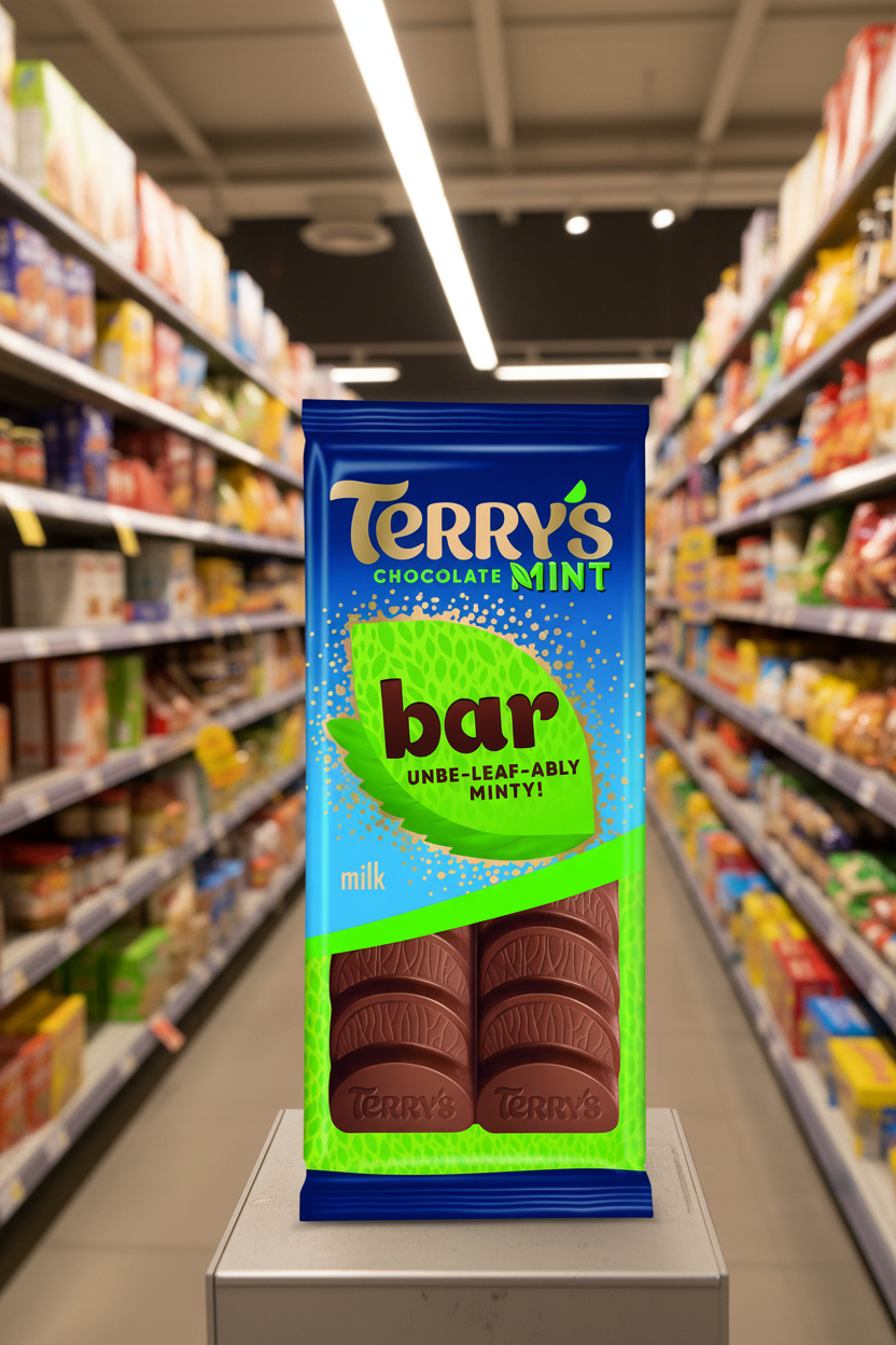 20 X Terrys Mint Tablet - 90Gm