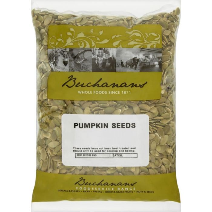 6 x Buchanans Pumpkin Seeds 1Kg