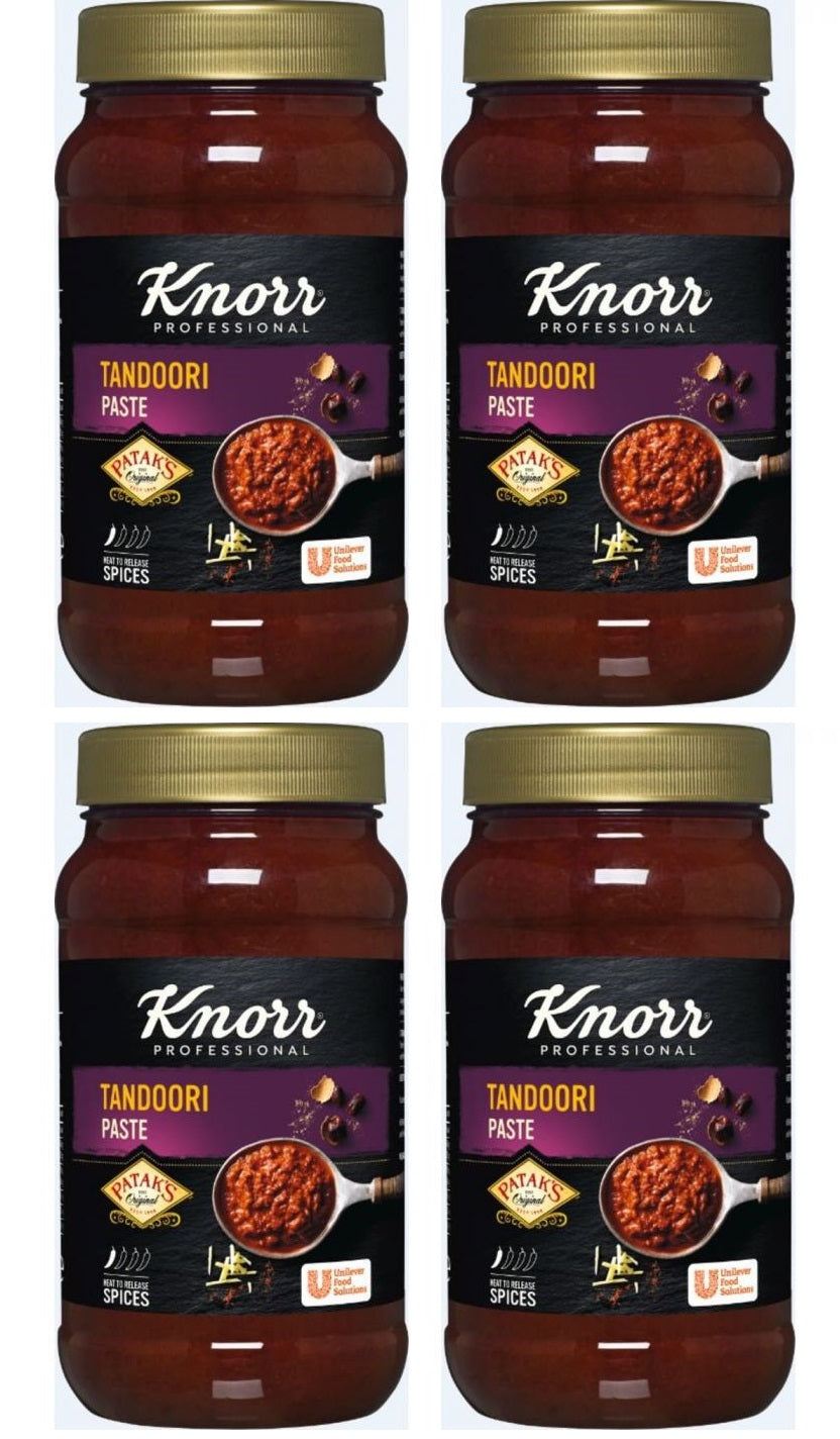 4 x Knorr Professional Tandoori Paste 1.1Kg