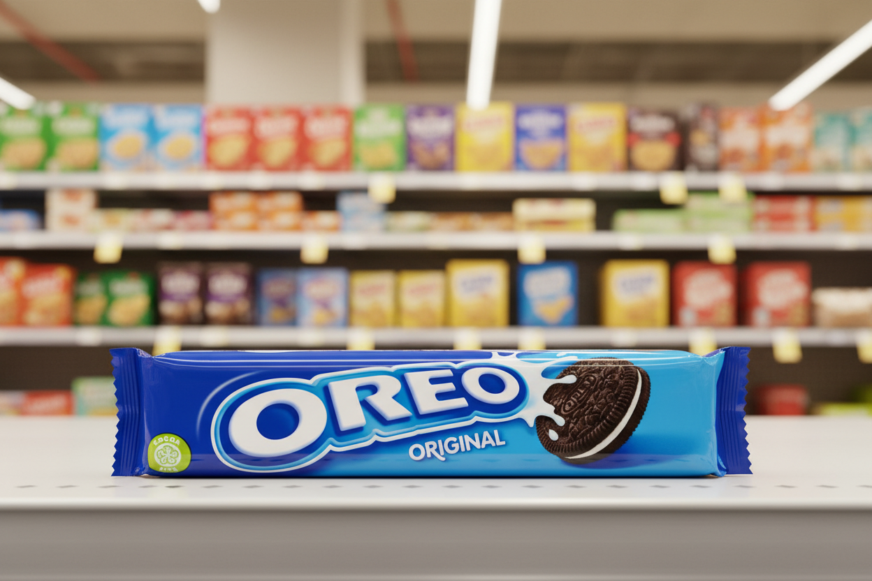 16 x Oreo Vanilla Original Roll Pack 154Gm