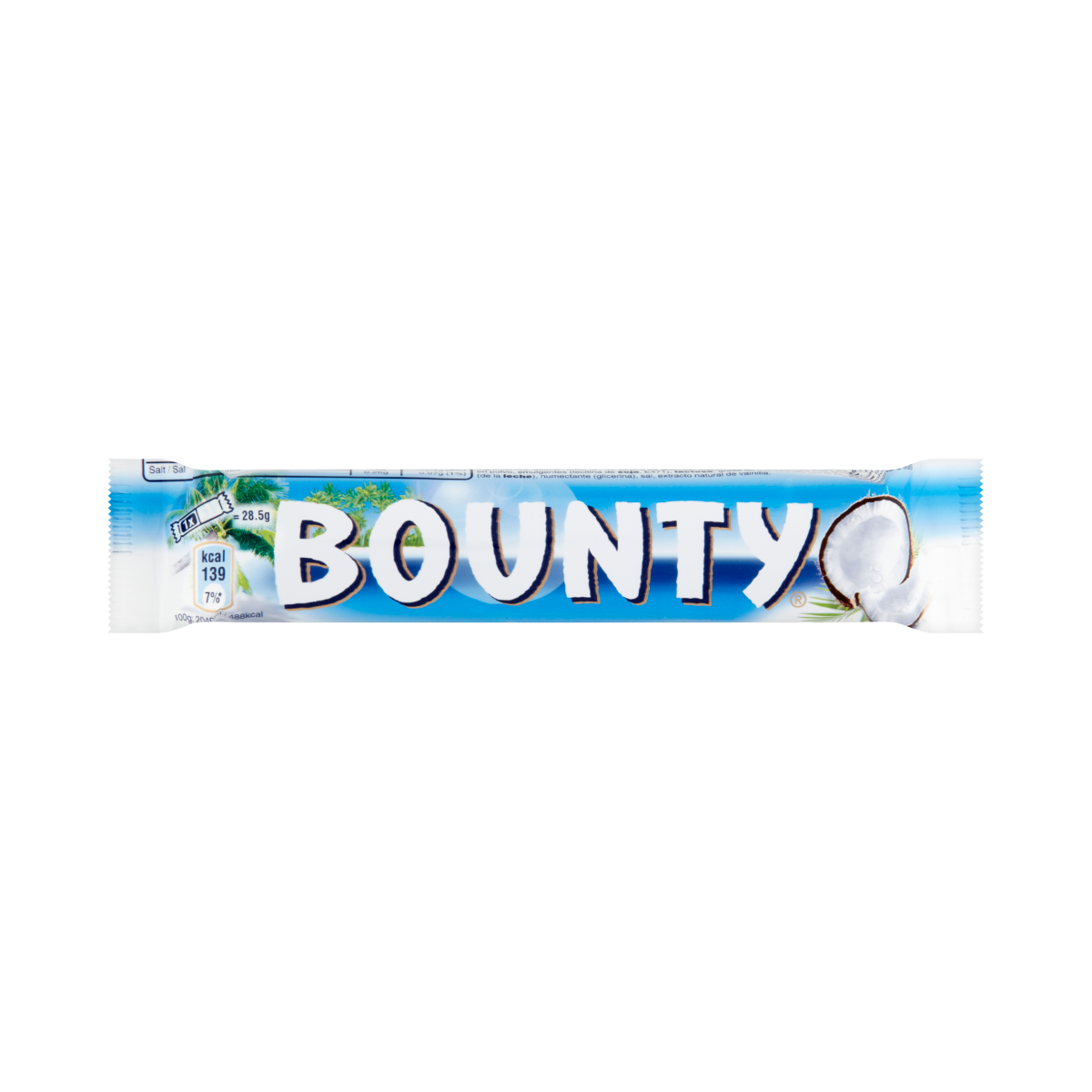 24 x Bounty Coconut & Milk Chocolate Snack Bar Duo 57G