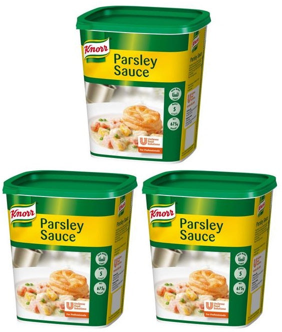 3 x Knorr Parsley Sauce Mix 5L