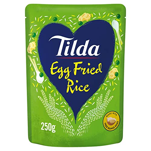 6 x Tilda Microwave Egg Fried Rice 250G