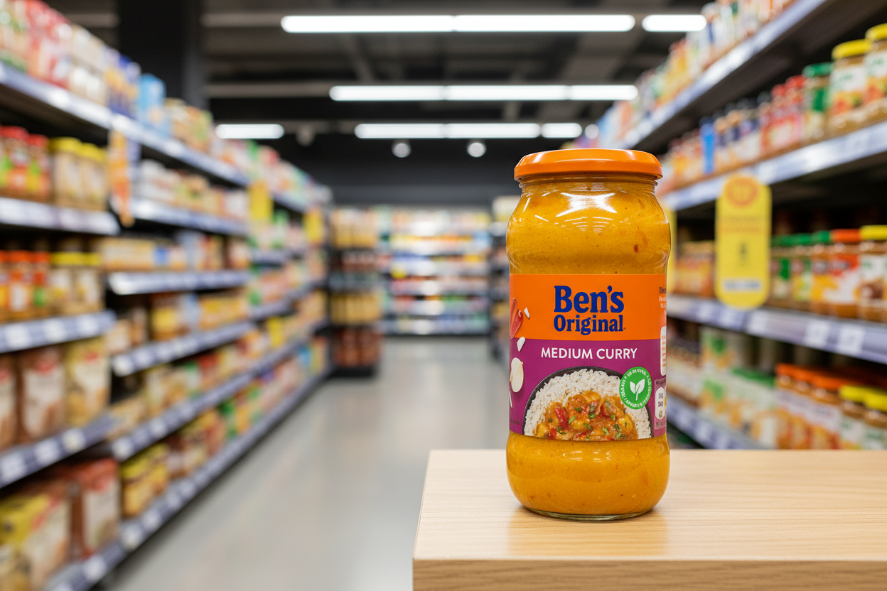 6 x Ben's Original Medium Curry Sauce 440g