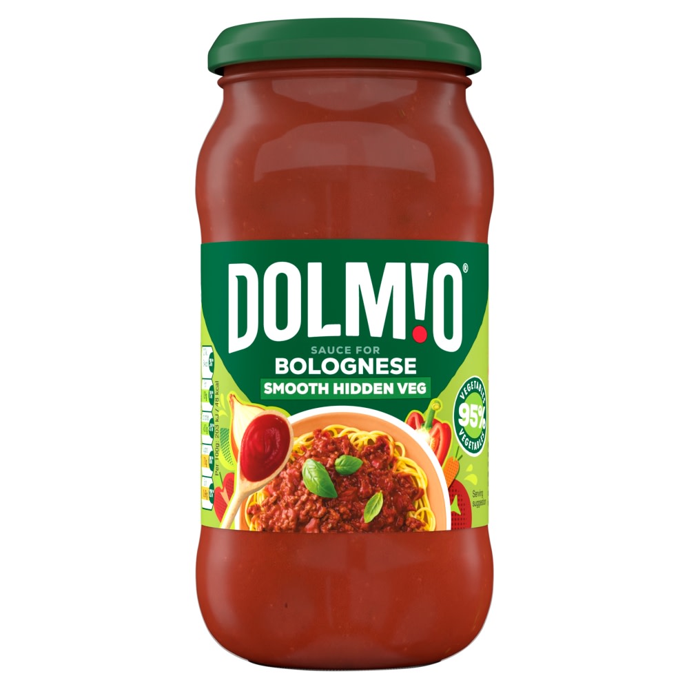 6 x Dolmio Bolognese  Smooth Hidden Vegetable  - 450G