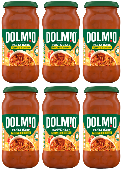 6 x Dolmio Pasta Bake Tomato & Cheese - 450G