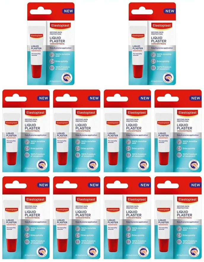 10 X Elastoplast Liquid Plaster - 10Ml