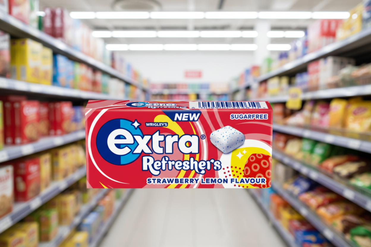 16 x Extra Bubblemint Refreshers Handybox 7 Piece