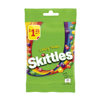 14 x Skittles Sours - 109GM