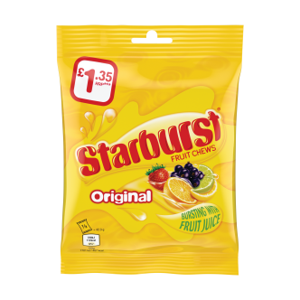 12 x Starburst Original Fruits - 127GM