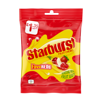 12 x Starburst Fave Reds - 127GM