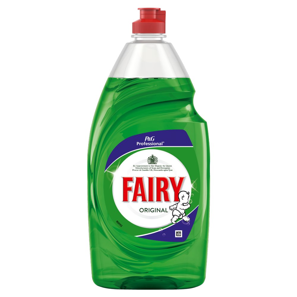 6 x Fairy Professional Concentrated Washing Up Liquid Original 900L