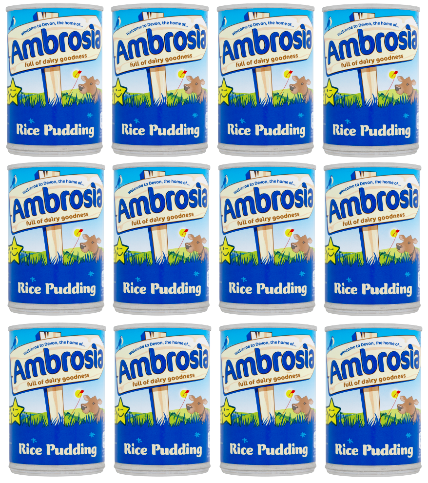 12 x Ambrosia Creamed Rice 400G