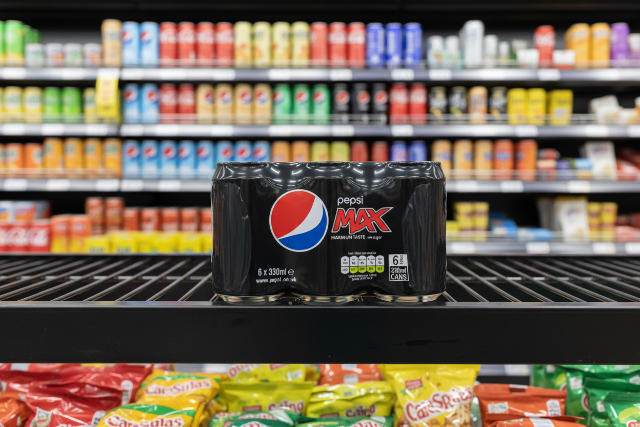 4 x Pepsi Max Cans 6 Pack 6X330Ml