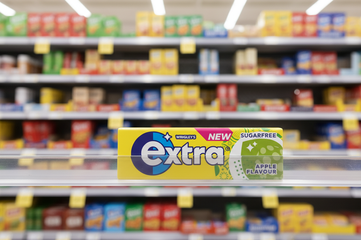 30 x Extra Apple Flavour Sugarfree Chewing Gum 10 Pieces