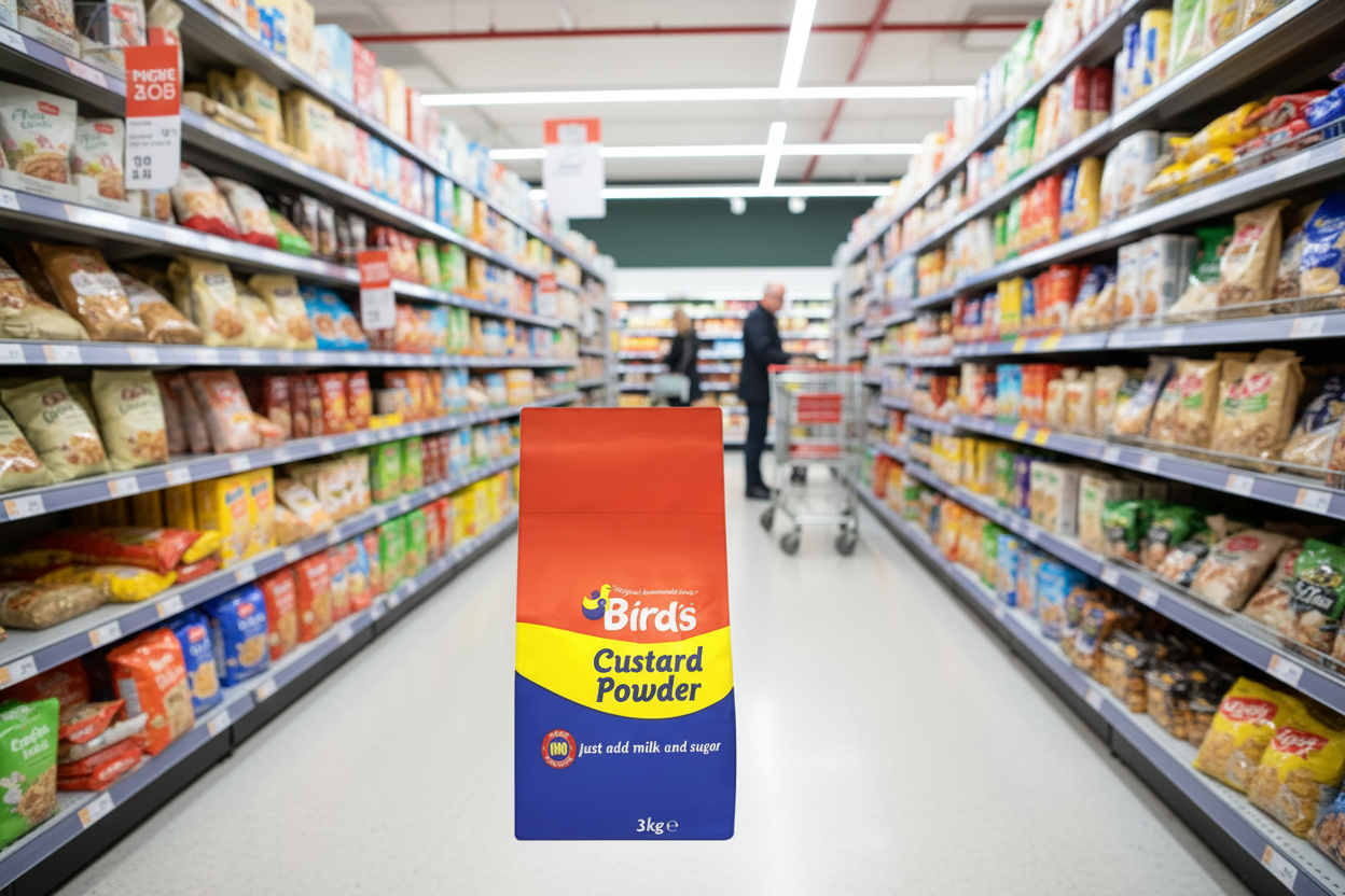 4 x Bird's Custard Powder 3Kg