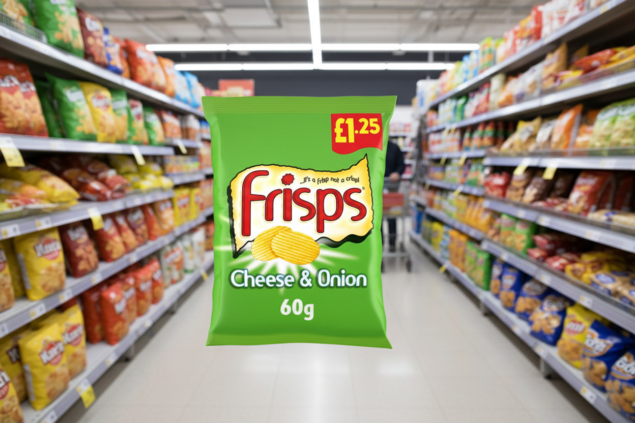16 x Kp Frisps Cheese & Onion - 60GM