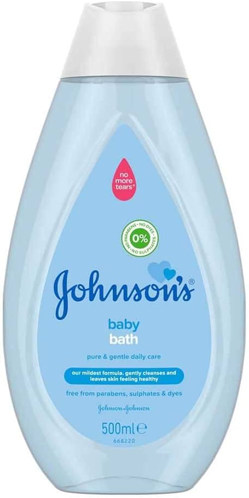 6 X Johnsons Baby Bath - 500Ml