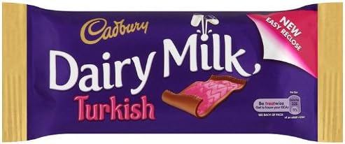 48 x Cadbury Dairy Milk Turkish Chocolate Bar 47G