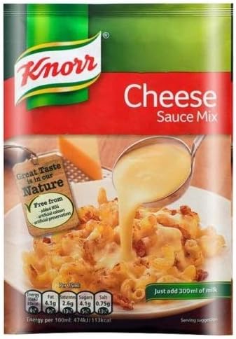 20 x Knorr Gourmet Cheese Sauce Mix 33G