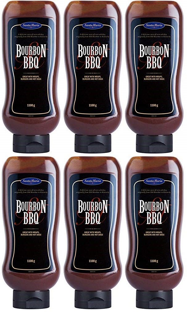 6 x Santa Maria Bourbon Bbq 1100G